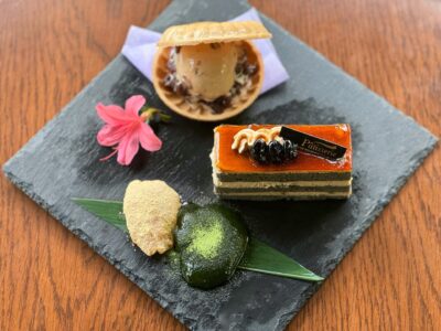 三種のデザートプレート 三種のデザートプレート